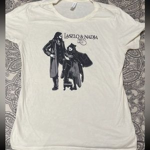 What We Do in the Shadows “Rumors” Women’s T-Shirt, Size L